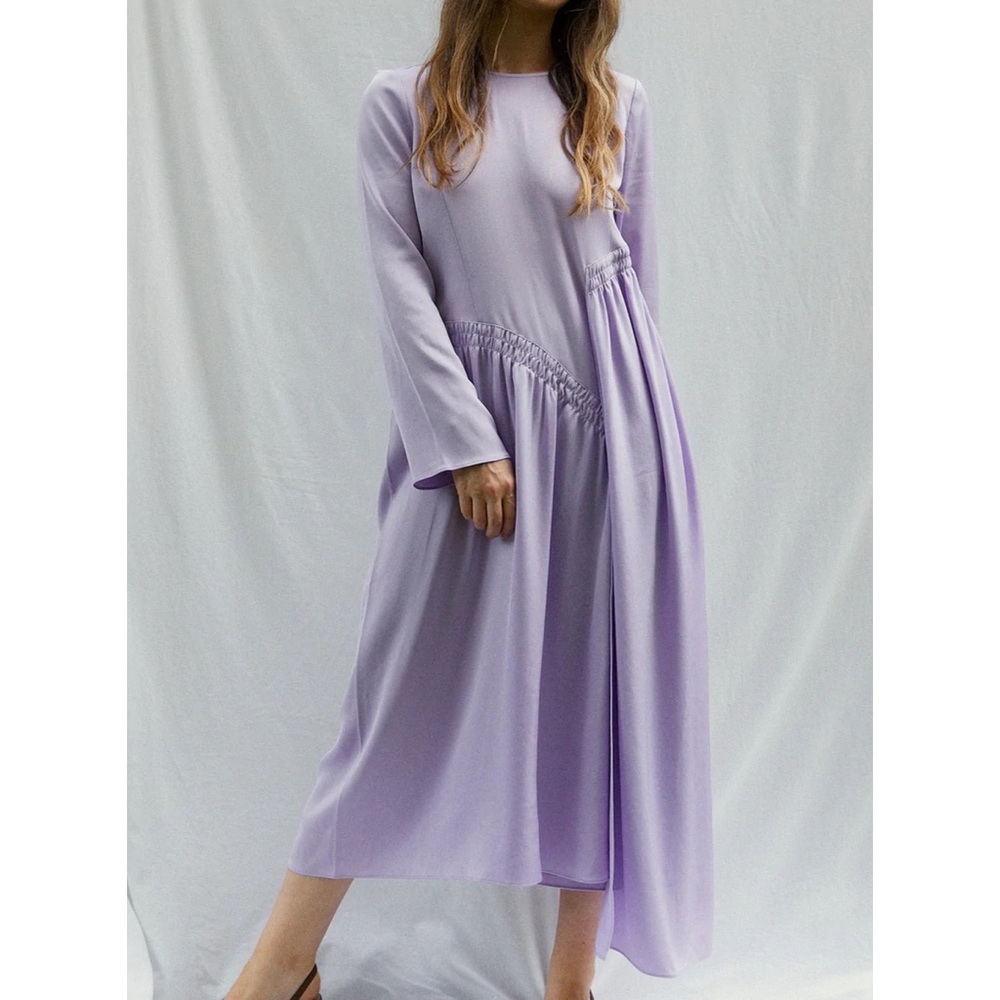 NWT Stine Goya Ilona dress in lilac - Picture 5 of 10